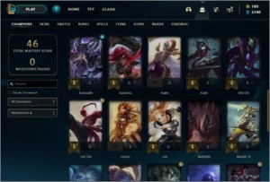 CONTA MESTRE LOL - League of Legends