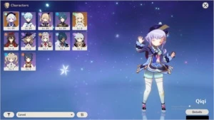 Fischl C1 DPS + Arco de Ferrugem + Qiqi │ AR20 - Genshin Impact