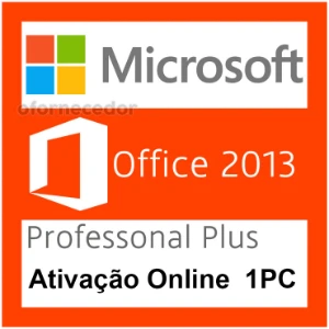 Microsoft Office 2013 Professional Plus - Licença - Softwares and Licenses