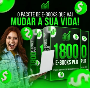 Pacote 1.800 PLR Em Português 2025 + Bônus - eBooks