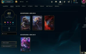 Conta Inativa com 2 SKINS DE YASUO - League of Legends LOL