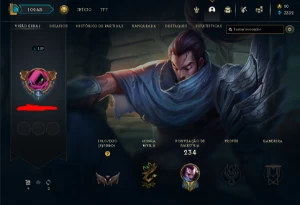 Conta Inativa com 2 SKINS DE YASUO - League of Legends LOL