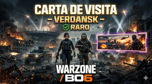 Carta De Visita – Verdansk – Raro ✅ Warzone / Bo6 - Outros