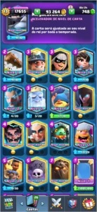 Conta Clash Royale