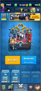 Conta Clash Royale