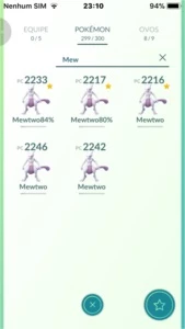 POKEMON GO COM 5 MEWTWO - Pokémon