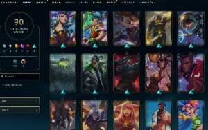 90 Skins Lvl264 Com 147K Ea, - Conta League Of Legends LOL