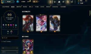 90 Skins Lvl264 Com 147K Ea, - Conta League Of Legends LOL