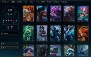 90 Skins Lvl264 Com 147K Ea, - Conta League Of Legends LOL