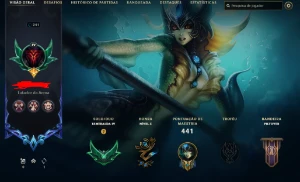 Conta De Lol Esmeralda - League of Legends