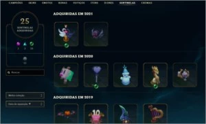 Conta Lendária de League of Legends LOL