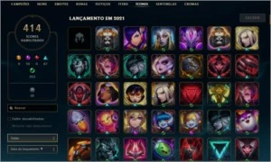 Conta Lendária de League of Legends LOL