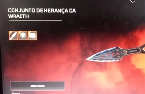 Apex legends herança wraith