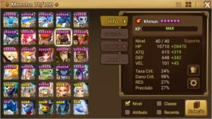 Conta summoner wars -servidor global - Outros