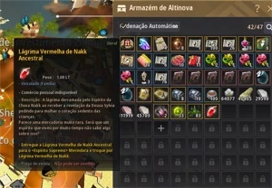 Conta BDO 281 Kutun - 297 Nouver - POT DE HP - DIÁRIOS FEITO - Black Desert
