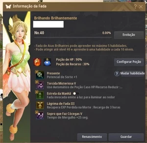 Conta BDO 281 Kutun - 297 Nouver - POT DE HP - DIÁRIOS FEITO - Black Desert