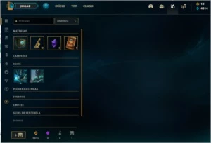 CONTA LOL PLATINA 1 MMR BOM COM SKINS - League of Legends