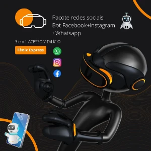 🤖 Bot Redes Sociais 4 em 1 ❗