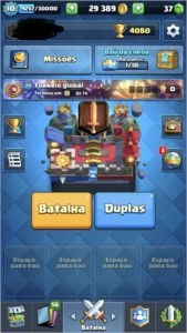 Conta cv10 coringa e clash Royale com varias lendárias - Clash of Clans