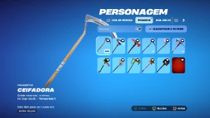 Conta de Fortnite c1 s7 com mais de 140 skins