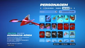 Conta de Fortnite c1 s7 com mais de 140 skins