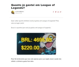 CONTA SKINS RARAS, BLACK ALISTAR + 845 SKINS + TFT - League of Legends LOL