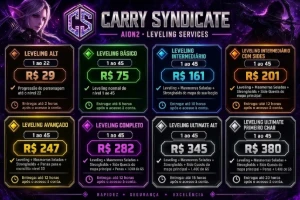 Aion 2 Global - Leveling e Services - Outros