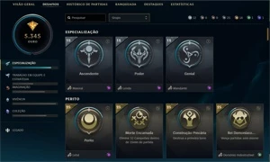 Conta LOL com todas as skins - League of Legends