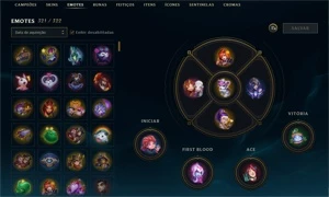 Conta LOL com todas as skins - League of Legends