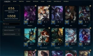 Conta LOL com todas as skins - League of Legends
