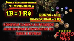 DIABLO IV - TEMPORADA 9 GOLD E ENTRADA DE BOSSES