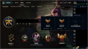 Conta de lol - gold 3 s7 - League of Legends