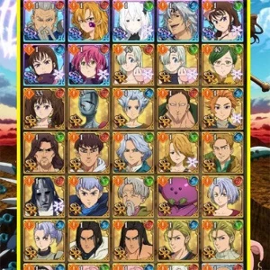 Nanatsu no Taizai Grand Cross /Estarossa+Zeldris+Collabs - Outros