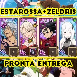 Nanatsu no Taizai Grand Cross /Estarossa+Zeldris+Collabs - Outros