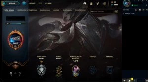 Conta League of Legends - Prata I | Nível 85 |25 skins. LOL