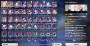 Conta de Honkai Star Rail com Luocha+Loba+Yanqing+Clara+Bis - Honkai: Star Rail