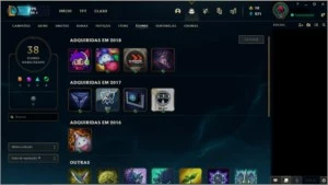 Conta League of Legends Level 30 Unranked LOL