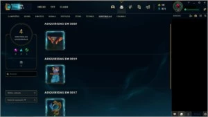 Conta League of Legends Level 30 Unranked LOL