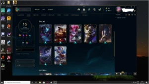 Conta Gold 4 lvl 69 - League of Legends LOL