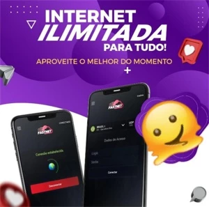 CHEGOU A INTERNET ILIMITADA POR APENAS 15 REAIS O MÊS, APROV - Softwares e Licenças