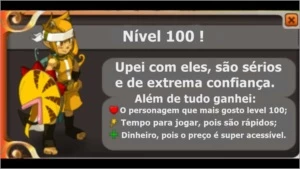 Upamos seu personagem do 1 ao 100, em no máximo 3 dias. - Dofus
