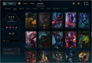 C.o.n.t.a Lol Level 96 // 113 Skin // Platina 3 //132 Champ - League of Legends
