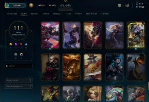 C.o.n.t.a Lol Level 96 // 113 Skin // Platina 3 //132 Champ - League of Legends