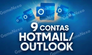 ⭐ 9 Contas Outlook/Hotmail ⭐Pronta Para Uso Em Qualquer Site