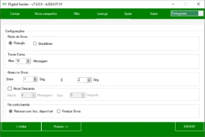 Digital Sender com Rotação de Contas - Lic. Anual - Outros
