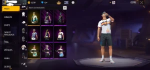Conta Free Fire Level 31 + 1100 Likes