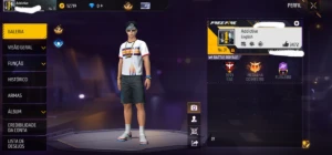 Conta Free Fire Level 31 + 1100 Likes
