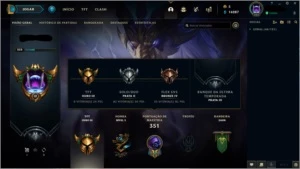 CONTA PRATA 2 COM 30 PDL , 112 CHAMPS E 57 SKINS +2 ESPOLIOS - League of Legends LOL