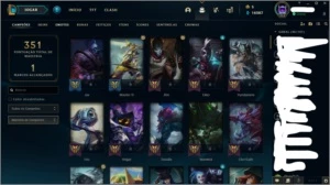 CONTA PRATA 2 COM 30 PDL , 112 CHAMPS E 57 SKINS +2 ESPOLIOS - League of Legends LOL