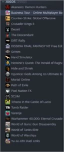Steam lvl 32 com vários jogos